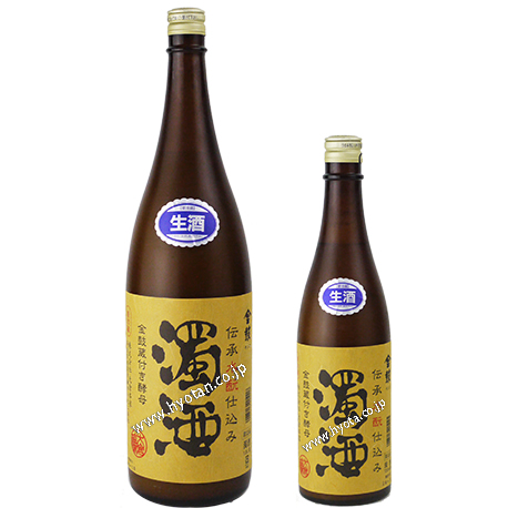 金鼓　伝承水もと仕込み　濁酒　生（秋冬バージョン）ガス抜き栓タイプ 29BY